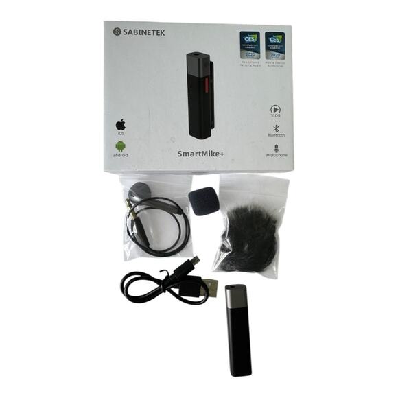 Sabinetek SmartMike+ Wireless Bluetooth Microphone for Content Creators - Picture 5 of 5